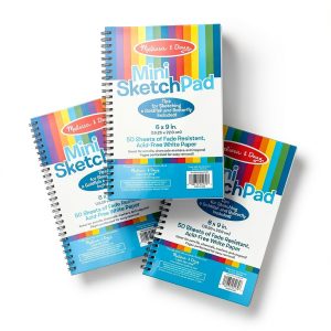 Melissa & Doug Art Pad for Kids 6x9 Triple Pad-0