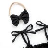 Baby Girl New Year Romper Black 0-12 Months-3