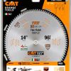 Miter Saw Blade CMT ORANGE TOOLS 14in 96T Carbide Tri-Metal 253.096.14-1