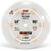 Miter Saw Blade CMT ORANGE TOOLS 14in 96T Carbide Tri-Metal 253.096.14-0